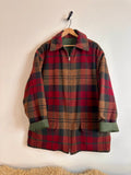 London Fog Wool and Brushed Cotton Coat - Ladies L
