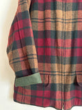 London Fog Wool and Brushed Cotton Coat - Ladies L