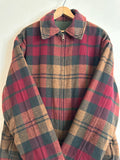 London Fog Wool and Brushed Cotton Coat - Ladies L