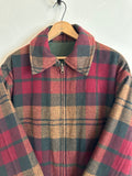 London Fog Wool and Brushed Cotton Coat - Ladies L