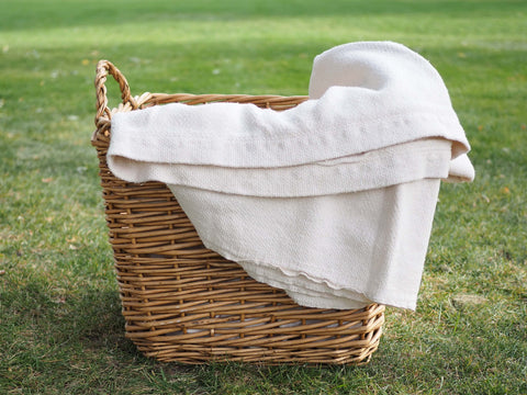 Cream Cotton Blanket