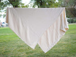 Cream Cotton Blanket