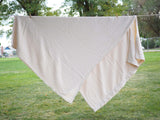 Cream Cotton Blanket