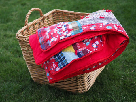 Tied Patchwork Quilt