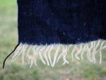Woven Indigo Wool Blanket
