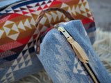 
Handcrafted Pendleton® wool travel bag and shave kit set with nubuck leather. Stylish, durable, and customizable—perfect for weekend travel or gifting.