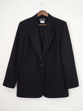 Women’s Black Wool Blazer