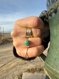 Green Turquoise Sterling Silver .925 Ring