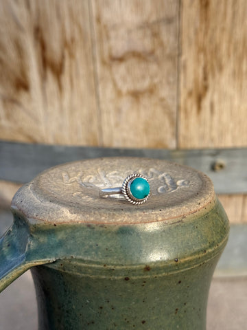 Blue Turquoise Sterling .925 Silver Ring