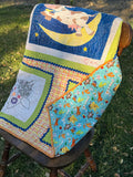 Cow Jumping Over the Moon Baby Quilt