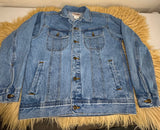 Wranglers Rugged Wear Men's Denim Jacket - Medium