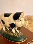 Cast Iron Pig Door Stop