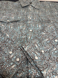 Men's Western Floral Snap