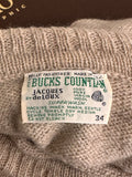 The Bucks Countian 100% Pure Virgin Wool Sweater - Ladies S