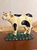 Cast Iron Dairy Cow Door Stop