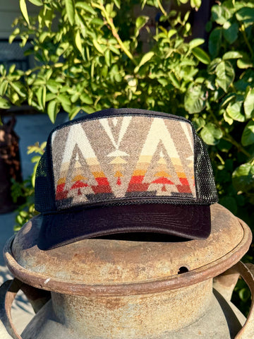 Trucker Hat in Brown Pacific Crest