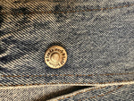 Vintage Denim Army Vest - M