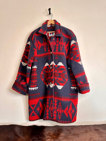 Jacket/Coat by Wooded River Clothing Co. Blanket Coat