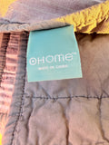 Vintage Grey Striped Bedroll Blanket