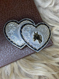 Montana Silversmiths Vintage Western Belt Buckle