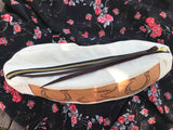 This Canvas and Leather Cantle Bag sits nicely on the back of your saddle, with a custom designed leather patch. Otherwise known as medicine bags or saddle bags.