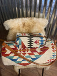 White Aztec Carpet Bag
