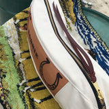This Canvas and Leather Cantle Bag sits nicely on the back of your saddle, with a custom designed leather patch. Otherwise known as medicine bags or saddle bags.